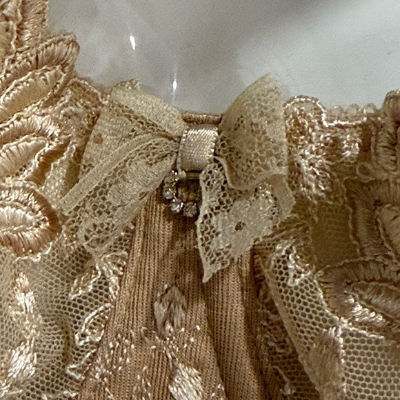 NWT Louisa Bracq ELISE BALCONETTE in Lys Royal SABLE color Sz 36D - Picture 6 of 13